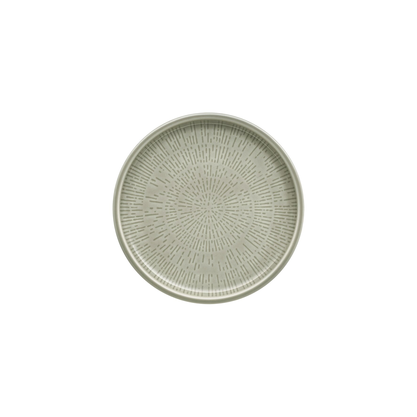 Shiro Glaze Steam, Coupteller flach ø 170 mm mit Struktur